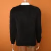 Nuevo suéter de cachemira de visón genuino Hombres Hombres Pure Cashmere Suéter Pullovers Suéter Mink Envío gratis S200416 201022