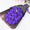JAROWN Artificial Soap Flower Rose Bouquet Gift Bags Valentine's Day Birthday Gift Christmas Wedding Home Decor Flower Flores269H