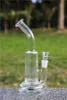 Tornado Cyclone Bong hookahs Base de boya Bong Tubería de agua gruesa Bongs de agua de vidrio científico con tazón