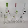 3 stil vatten virvelvind vattenpipa bägare Glas bong vattenpipor catcher tjockt material för rökning 10,7" bongs