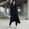 2019 Zanzea Kış Hoodies Kazak Ceket Kadın Kapşonlu Uzun Kollu Polar Dış Giyim Düzensiz Erkek Arkadaşı Uzun Ceket Artı Boyutu T200114