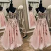 Sexy 2022 Prom Dresses African A Line Illusion Strap V Neck Evening Dress Plus Size Formal Party Pageant Gowns