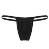 Men's G-Strings Mens Sexy Gay Panties Low Rise G-String Lingerie T-Back Thong Briefs Bulge Pouch Hole Crotchless Sissy Underwear Underpants1