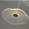デュプレックスアパートメントホテルヴィラロビーライト照明器具のモダンなLED吊り下げランプのための新しいシャンデリア