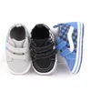 Neugeborene Schuhe Jungen Mädchen Lauflernschuhe Kinderbett Soft Bottom Kinder Schnürschuhe PU Prewalker Sneakers