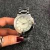 Orologi di marca di moda Orologio da polso al quarzo con cinturino in acciaio stile ragazza da donna P43