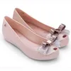Mini MLSA UltraGirl Bowtie Jelly Youth Shoes 2021 Sommar Ny MelfLex Soft Comfort Kids Plus Sko Sandles Tjej Sandaler Girls G220307