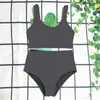 Hot Swim Wear Skims traje de baño de cintura alta Bikini Set mujeres traje de baño de dos piezas con almohadillas trajes de baño letra pequeña Sexy