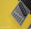 2022 Atacado de alta qualidade ameican arte assinatura amarelo guitarra elétrica