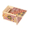 MENSA Japońskie drewniane drewniane łamigłówka zwiastun mózgu dla dzieci Brain IQ Test Toys 2012187310801