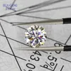 Pierre Moissanite ronde brillante de couleur D, 1.5 Carat, 7.5mm, VVS1, excellente qualité de coupe, diamants de laboratoire positifs