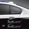 2PCS M Power Performance Car Windows Sticker voor BMW E36 E39 E46 E60 E61 E64 E70 E71 E85 E87 E90 E83 F10 F20 F20 F20 E80 M3 M5203I