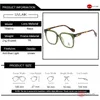 Sonnenbrille UVLAIK Big Frame Anti Blaues Licht Gläser Frauen Designer Brillen Männer Übergroße Quadratische Myopie Optische