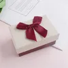 Caixas de presente com fita bowknot brincos de jóias colares de embalagem de lábio caixa de presente ins presente