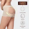 Newest Fashion Women Hollow Sexy Hip-Lifting Pants Low Waist Soft Lightweight Safety Underwear Body Sculpting Shapewear Butt Shaping