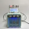 6in1 bärbar hydrafacial microdermabrasion maskin hud rengöring peeling radio frekvens ansiktsåterhyrande salong använder skönhetsutrustning