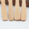 Wooden Japan Butter Knife Marmalade Dinner Knife Tabeware with Thick Handle Butter Jam Tool Friendly Wood Cheese Knife RRE13268