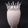 2021 Vintage Barok Bridal Tiaras Akcesoria Złoto / Srebrne Kolorowe Kryształy Księżniczka Nakrycia głowy Oszałamiająca ślub Tiaras i korony12149