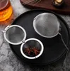 Kaffe te -verktyg Drinkware Kitchen, Dining Bar Home Garden Ny 304 Rostfritt stål sfär Låsning Spice Ball Siler Mesh Infuser Filter
