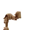 Oggetti decorativi Figurine VZLX Intaglio del legno Letto Fiore in legno Sfondo Muro Armadio Porta Decorazioni per la casa vintage Accessori per la decorazione Wo