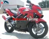 Fairings för Honda CBR 600F4 CBR600 CBR600RR 1999 2000 CBR 600 F4 99 00 röd svart sportbike abs fairing (formsprutning)