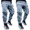 Lente Herfst Cargo Broek Mannen Mode Hip Hop Cool High Street Joggers Nachtelijke Reflecterende Broek Casual Heren Sweatpants237Q