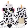 Funny Dog Clothes Simulation Rabbit Cow Suit Clothes For Dogs Cat Costume Clothing Halloween Dressing Up Chihuahua Party Suits 201028