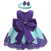 LZH зимнее платье для маленьких девочек, кружевные платья принцессы для новорожденных, платье для первого года рождения, костюм на Хэллоуин, праздничное платье для младенцев LJ2890062