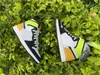 Hot 1 High OG Volt Gold Athletic Shoes Men White Volt University Gold Black Yellow Toe 2.0 Trainers Sneakers With Original Box 40-47