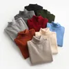 Man Sweaters Cashmere and Wool Knitted Jumpers 11Colors Winter Fashion Turtleneck Pullover Men Woolen Clothes Male Tops 201203