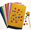 10pcs/lot 20*30cm Sponge Paper Glitter Flash Handcraft Eva Foam Paper Sheets Kindergarten Diy Craft Paper Sheets With jllfPZ