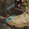 أحذية عمل آمنة للرجال لجميع المواسم مضادة للتحطيم بقبعة بمقدمة من الفولاذ أحذية رجالية تكتيكية عسكرية مضادة للماء أحذية الصحراء مقاس 39-47 LJ201214