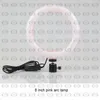 För Selfie Lamp Ring Light Desktop Dimmerbar Kamera Telefon Ringlampa För Makeup Video Live Photo Studio