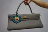 Bolsa de ombro de marca Tamanho da bolsa de luxo 42 cm mulheres grandes bolsas grandes de qualidade artesanal Itália Togo de couro de couro costura de entrega rápida entrega