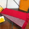 Kış Scarf Unisex 100 Yün Eşarplar Klasik Mektup Sarısı Unisex Ladies ve Boys Cashmere Şal Lame Şalları Orijinal Scarf1270547