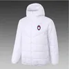 21-22 C.F. Crotone – veste à capuche pour hommes, manteau de sport de loisirs d'hiver, fermeture éclair complète, sweat-shirt chaud d'extérieur, LOGO personnalisé