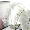 Elegante künstliche Phalaenopsis-Blumen 103 cm / 40 "Länge Schmetterling Orchideenstrauß für Home Ornament Hochzeitsdekoration 7 Farben