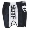 SOTF mma cabeça de cobra preta movimento elástico combate mma shorts Tiger Muay Thai boxe shorts sanda kickboxing roupas mma 2012165395479