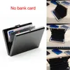 AntiScan RFID 1 PC Aluminum Metal Credit Card Holder Slim Blocking Wallet Case Business Card Protection Holder Case7328679