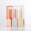 DIY High-grade 12.1mm Empty Plastic White Rose Gold Lipstick Tube Travel Cosmetic Container Lip Balm Tubes Bottles 20pcs/lotbest qualtity