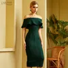 Adyce 2020 새로운 여름 여성 녹색 꺼짐 어깨 붕대 드레스 섹시한 반팔 미디 클럽 유명 인사 저녁 활주로 파티 Dresses1