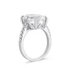 100% 925 prata esterlina 9ct oval criado gemstone anéis de noivado jóias finas diamante para mulheres 220216