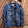 2020 Männerjacke und Mantel Trendy Warme Fleece Dicke Denim Jacke Winter Mode Herren Jean Outwear Männliche Cowboy Plus Größe