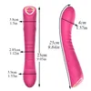 Vibromasseurs de gode réels de grande taille pour femmes Vibromasseur puissant en silicone souple G-Spot Vagin Stimulateur de clitoris Sex Toys pour adultes 220304