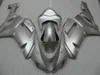 Custom Motorcycle Fairing kit for KAWASAKI Ninja ZX6R 636 07 08 ZX 6R 2007 2008 ABS Plastic Grey Fairings set+Gifts KB21