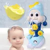 QWZ New DIY Baby Bath Toys Wall Suction Cup Marble Race Run Track Bathroom Bathtub Kids Play Water Games Toy Set for Children LJ201019