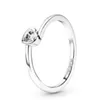 Новые 100% 925 серебряное кольцо стерлингового кольца Pandora Love Heart Diamond Red Blue Green Ridance Cone Conting для европейских женщин свадьба Origi215W
