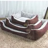 Cama para cães grandes Cães impermeável Sofá Destacável Sofá Bulldog Bulldog Kennel Mecânica Lavagem Pet Produtos Tamanho Cama Y200330