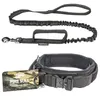 Haustier Taktisches Halsband Führseil Outdoor Taktisches Training Schnell abnehmbares Hundehalsband (ein Satz) 2