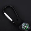 9 Color Pocket Watch Compass Portable Carabiner Nurse Quartz Watches Multifunctional Outdoor Survival Tool